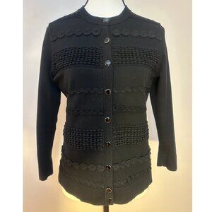 Black cardigan 3/4 sleeves size S